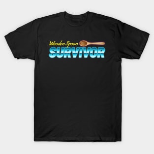 Wooden Spoon Survivor - Retro T-Shirt